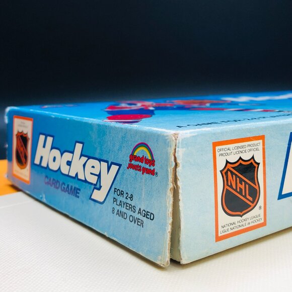 1985 NHL Hockey Card Game Complete Box Set Canadiens Nordiques Rivalry Face Off - Picture 12 of 12